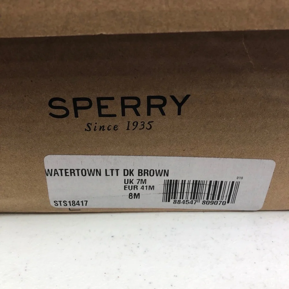Sperry Watertown LTT Leather Boots Water-Resistant